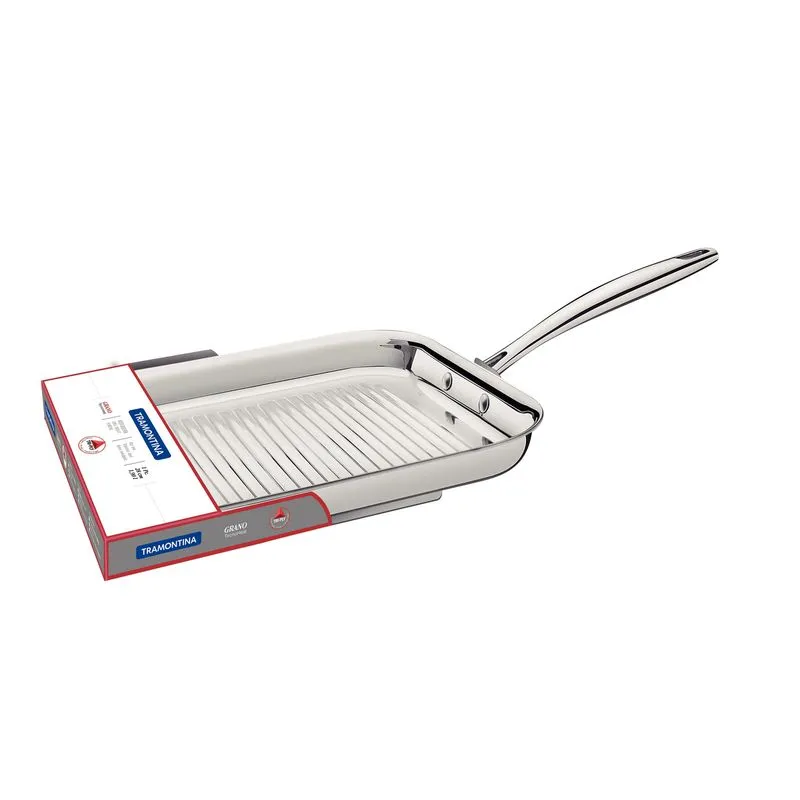 SARTEN GRILL PLANCHA PARRILLERO GRANO TRAMONTINA DE 28X28CM 62159/280