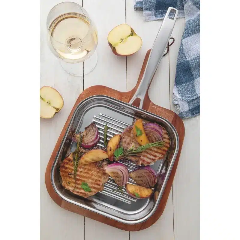 SARTEN GRILL PLANCHA PARRILLERO GRANO TRAMONTINA DE 28X28CM 62159/280 - Imagen 3