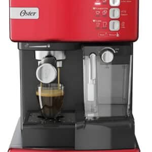 Cafetera Automatica Espresso Primalatte Oster de 15 Bares Para Capsulas Monodosis