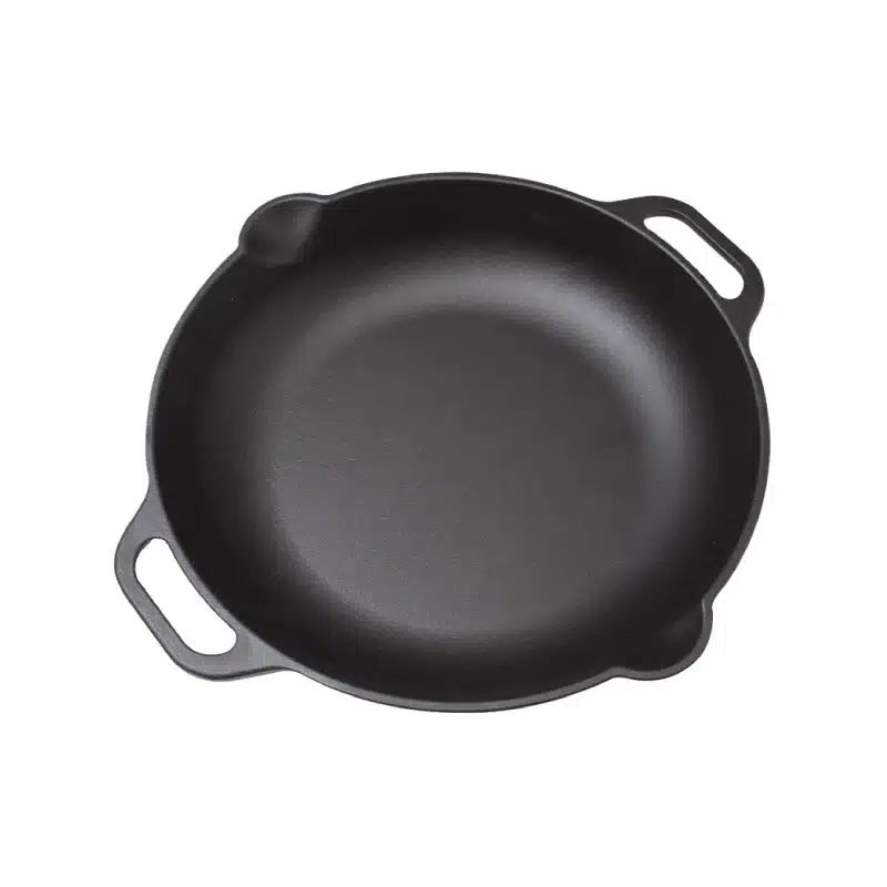 Sartén Paellera Victoria de 33cm/3.5L Hierro Fundido Curada