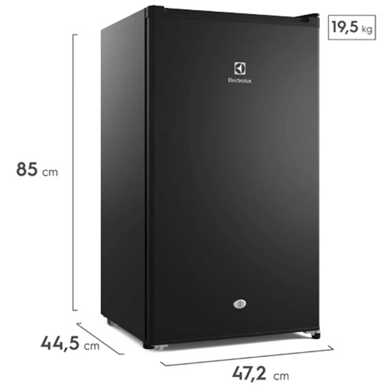 Frigobar Premium Electrolux de 90 Litros - ERD090G2HWB Black - Imagen 2