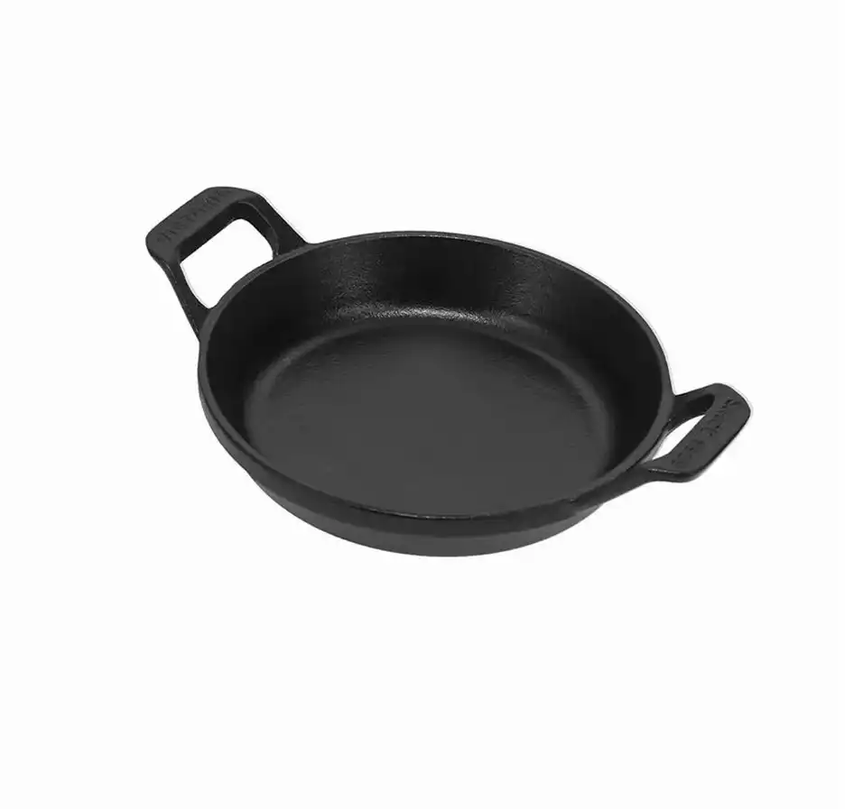 Mini Cazuela Victoria 14 Cm Hierro Fundido Curada