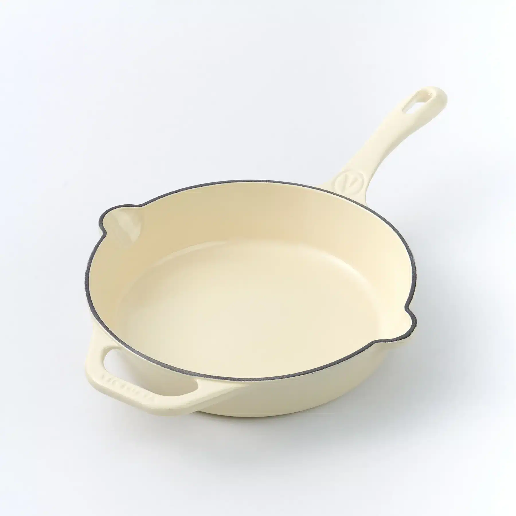 Sartén Victoria de 23cm Hierro Fundido Esmaltado Sable
