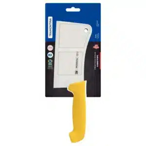 HACHA DE COCINA PROFESIONAL TRAMONTINA DE 6" M/ AMARILLO 24624/156