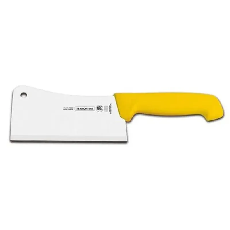 HACHA DE COCINA PROFESIONAL TRAMONTINA DE 6" M/ AMARILLO 24624/156 - Imagen 2