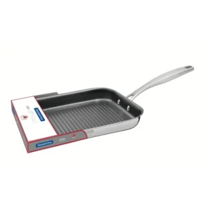 SARTEN GRILL PLANCHA PARRILLERO ANTIADHERENTE GRANO TRAMONTINA DE 28X28CM 62159/287